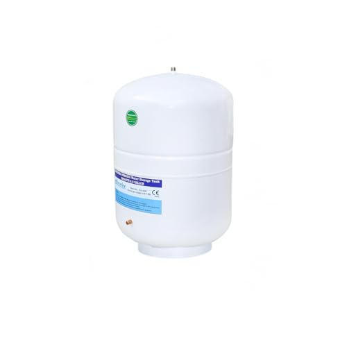 Image of IONIX Ro Stainless steel 304 Pre-Pressurized Metal pressure tank with tank valve,kangen and other ionizer compatible,6 gallons capacity, Used by Top indian brands, Ro Metal Pressure Tank
