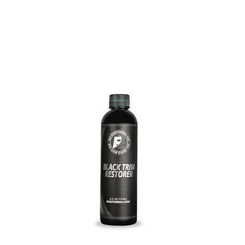 ExoForma Black Trim Restorer - Unique Dye-Infused Formula Lasts 6+ Months -...