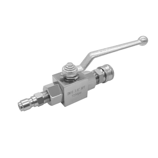 High Pressure Washer Shut Off Valve