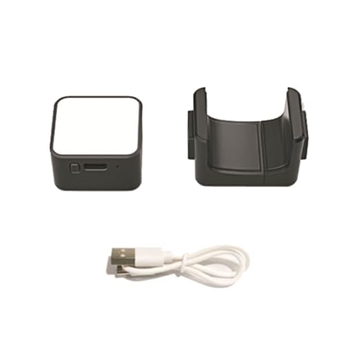Luz LED auxiliar para vlogs de viajes y videos nocturnos con cámara de acción