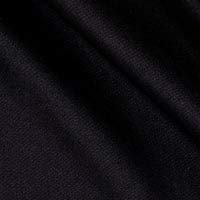 60” Wide 100% Polyester Ponte De Roma Double Knit Black