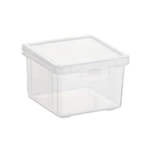 Porta dischetti di cotone quadrati, dispenser per supporti Qtip,Custodia per cosmetici per trucco - Scatola portaoggetti per cosmetici, scatola portaoggetti per bastoncini di cotone, porta-tamponi in