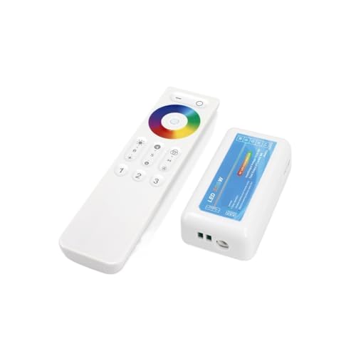 Contrôleur tactile RGBW 2.4G avec 3 jeux de bandes LED à gradation