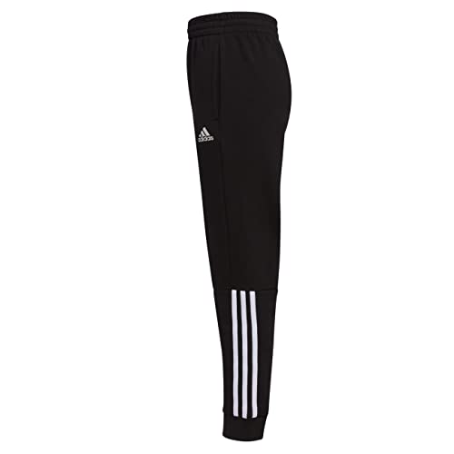 adidas Boy's Core Badge 21 Joggers (Big Kids) Black Team, Large2