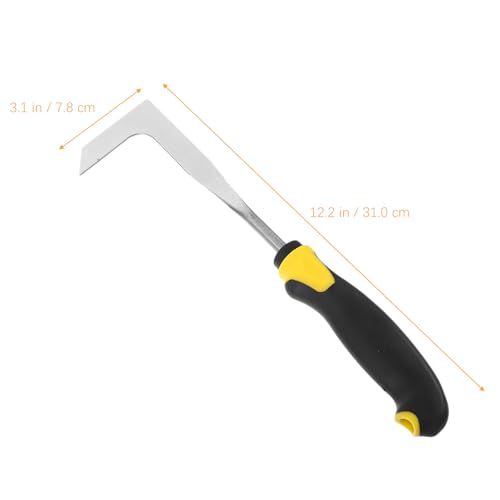 Manual Crack Weeder Zerodeko con Mango Amarillo miniatura 2