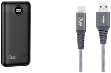 Carregador Portátil Ultra Rápido 20000mAh + Cabo USB para C Chumb...