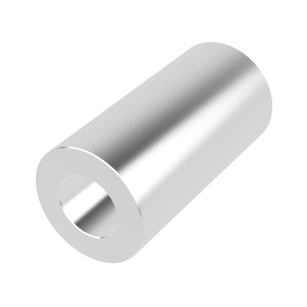 Aluminum Spacer 3/4" OD x 3/8" ID x Choose Your Length, Round Spacer Unthreaded Standoff Bushing Plain Finish, Fits Screws Bolts 3/8" or M10 by Metal