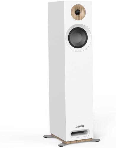 Jamo S 805 Haut-Parleur au Sol (Blanc)