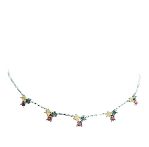 Collier Moissanite 1.5 Carat LAMGUL en Argent 925 Pour Femme