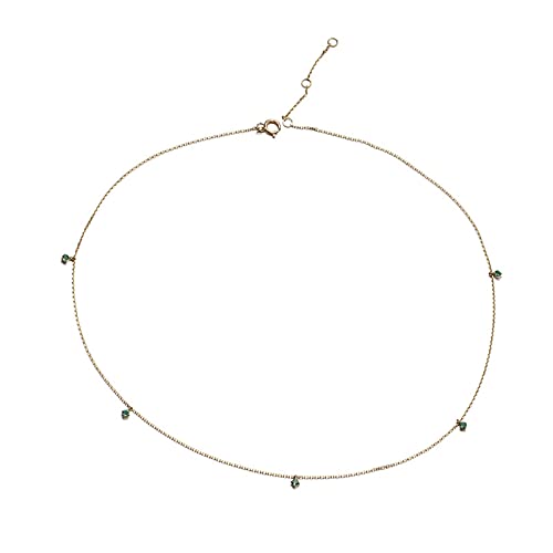 Pendant de 18K Or Émeraude d'une élégance rare pour sublimer votre décolleté