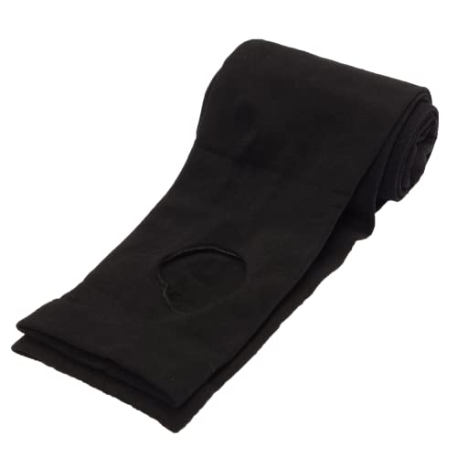 Mallas de baile Danceline con estribo negro, Negro, 7-10 años