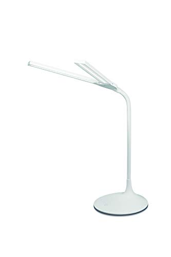 LEDVANCE PANAN Disc Double LED | Lampe de Bureau | Blanc | 5W | Blanc Chaud 3000K
