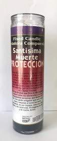 Santa Muerte Proteccion Fixed Candle