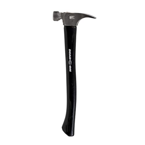 Dead On Tools - Investment Cast Wood Hammer, 16' Curved Hickory Handle, 21oz. (DO21C)