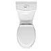 American Standard 606AA002.020 H2Option Two-Piece Toilet with Toilet Seat and Wax Ring, Elongated Front, Chair Height, Dual Flush, White, 0.92 - 1.28 gpf
