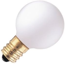 Bulbrite 300005 Globe Light Bulb Matte White