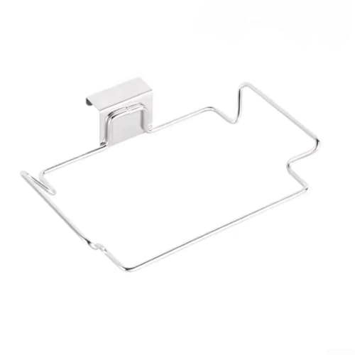 Gettimore Solución de almacenamiento de cocina, estante de basura para puerta de armario, estante de bolsa de basura de cocina, acceso cómodo, fácil instalación