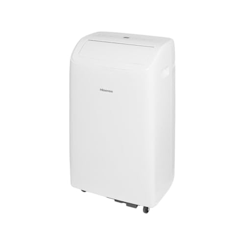 Image of Hisense 8,000 BTU DOE /SACC (10,000 ASHRAE) Portable Air Conditioner Dual Hose & Inverter, 350 Sq Ft, Wi-Fi, ConnectLife App Google & Alexa, 3 operating modes, Noise 42 dB HAP0825TWD (Renewed)