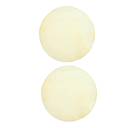 ULDIGI 2pcs African Drum Accessories 350mm Diameter Djembe Drum Leather Drum Heads