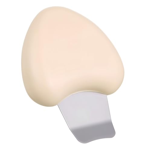 VALICLUD Limpiador De Piel Eliminar Espátula Para Depurar La Piel Espátula De Cara Punto Blanco Carbón Espinilla Inoxidable Sebo Negro Belleza Acero Inoxidable Beige