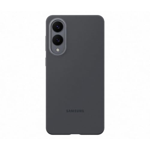 Samsung Silicone Case cover morbida in silicone per Galaxy S25 Edge, Black