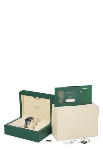 Pre-Loved Wimbledon Stainless Steel Roman Numeral Datejust 126300 41mm, Grey2