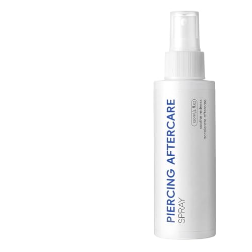 Spray Para El Cuidado Posterior De Piercings - Spray De Y Cuidado Para Piercings De 120ml,Solución Para La Perforación De La Oreja | Para Oreja, Nariz, Ombligo, Cara, Hogar, Viaje, Fitness, Salón