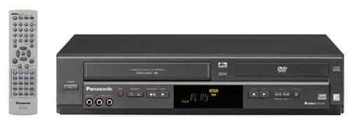 Panasonic PV-D4744 Progressive-Scan DVD/VCR Combo , Black
