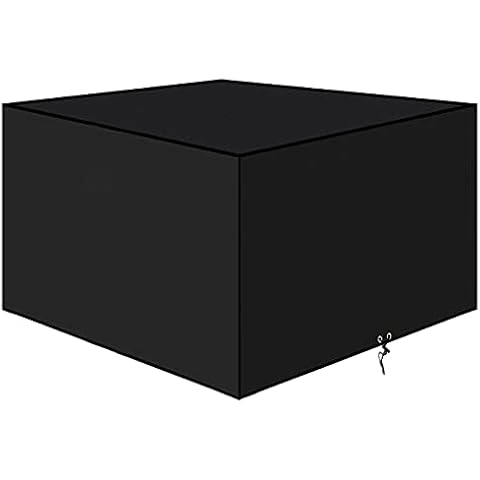 Garden Furniture Cover, Waterproof 125x125x71cm Windproof Anti-UV Heavy Duty 420D Oxford Fabric Large Patio Set Covers Cover