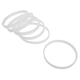 ULTECHNOVO 6 Stück Silikon Dichtungsringe für Mixer und Entsafter Ersatz-gummidichtungen Auslaufsichere Luftdichte Schutzringe für Küchen Gastronomiegeräte Einfache Diy-installation Langlebig