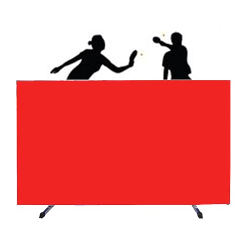 Valla divisoria de tenis de mesa portátil que frena y recupera las pelotas