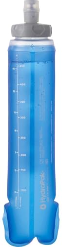 Salomon Soft Flask 500ml/17oz 42 Unisex Soft-Trinkflasche, Einfach zu handhaben, Komfort, Ventil mit hoher Durchflussrate, Blau 3