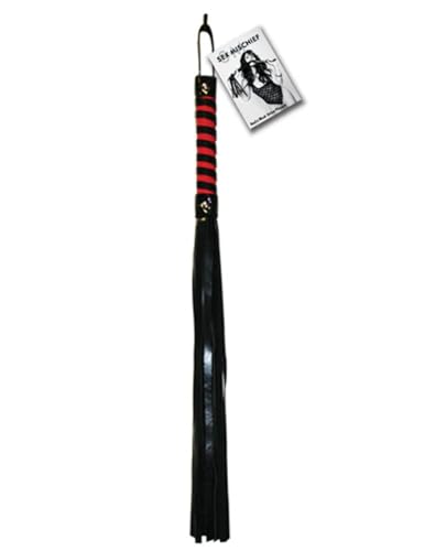 Sex Mischief Stripe Flogger Color Rojo Y Negro - 998 Gr Sex Mischief Stripe Flogger Color Rojo Y Negro - 998 Gr