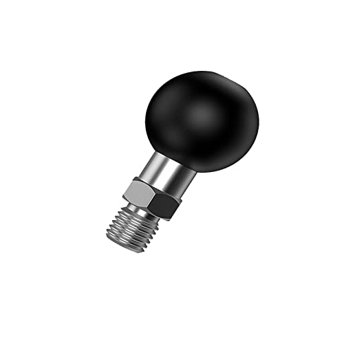 1-Zoll Ball Mount Ball Adapter Motorrad ATV Rückspiegel Schraube Kugelkopf 3/8-16 Kompatibel mit RAM Mounts（SZ-3/8 * 1）