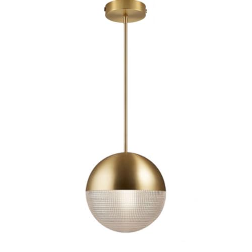 Plafonnier îlot de cuisine en verre pour illuminer les pièces sombres