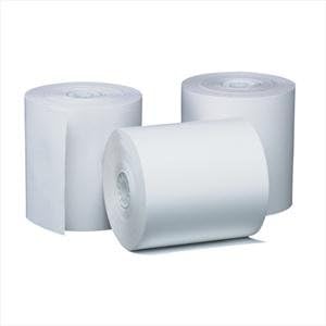 44mm (1.75 in.) x 150 ft. white bond rolls for Epson printer: M185 M195 M-U450 series (100 per cs.)