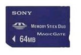 Sony 64 MB Memory Stick Duo - Tarjeta de memoria