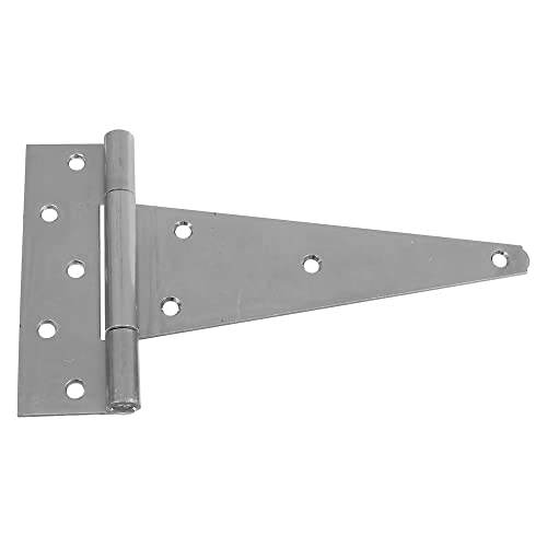 National Hardware N128-900 286 Extra Heavy T Hinges In Zinc, 10" #TOP1