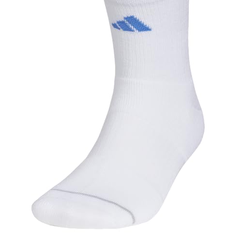 Image of adidas Cushioned Sport High Quarter Socks 3-Pairs Durable & Comfortable