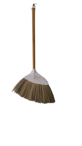 Traditional Vietnamese Handmade Broom Durable Perfect for Home use or as a Unique Wedding Gift 42 inches Long.