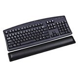 3915TVBK 18" Gel Filled Keyboard Wrist Rest