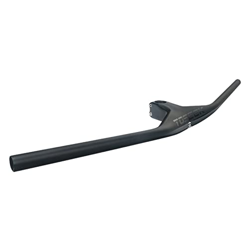 Guidon VTT carbone -17° avec potence intégrée pour cintre de vélo de descente