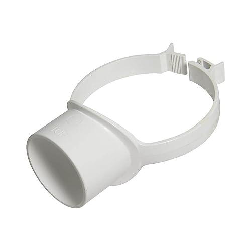 Floplast Solvent Weld Soil Strap Boss - 110Mm White