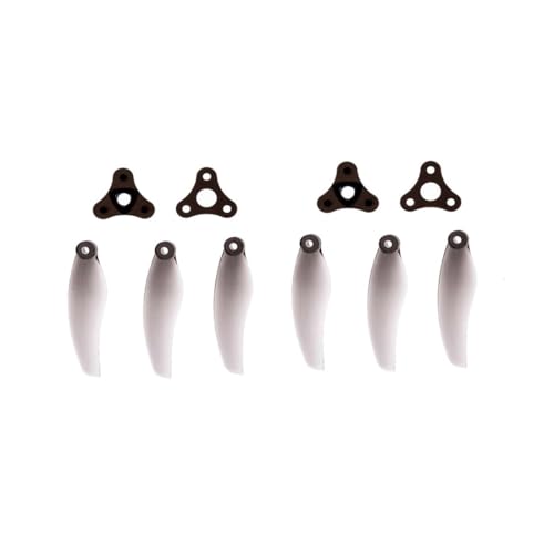Hélices pliables F5135 à haute réponse en polycarbonate pour propulsion drone FPV longue portée