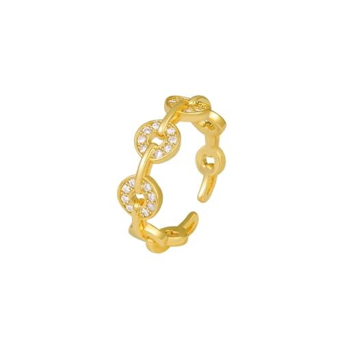 Bagues ouvertes pour femme et homme en bijoux unisexes réglables