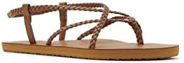 Billabong Women's Crossing by Flat Sandal, Other Beige, 6 | Image 1