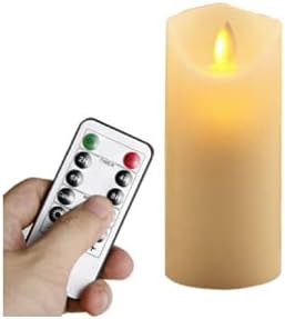 LED Candles Flickering Battery Tea Lights Realistic Candles with Remote 3 Modes Flickering Candle Lights with Timer Flameless Candle Lights Electric LED Candle for Easter Weddings Decorations