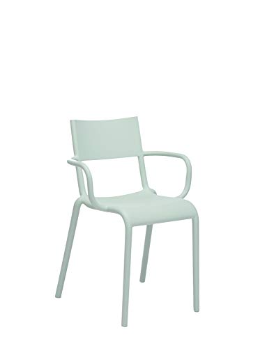 Kartell Generic C, Verde salvia, 52 x 83.5 x 51 cm, 2 unità