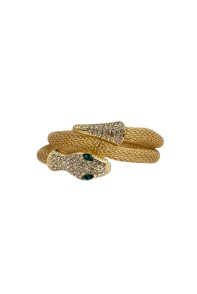 VIEN Womens ® Fashion Snake Bracelet Punk Exaggerated Multi-Layered Full Diamond Snake Bracelet (B0D9KFQ92D) Amazon Price History, Amazon Price Tracker