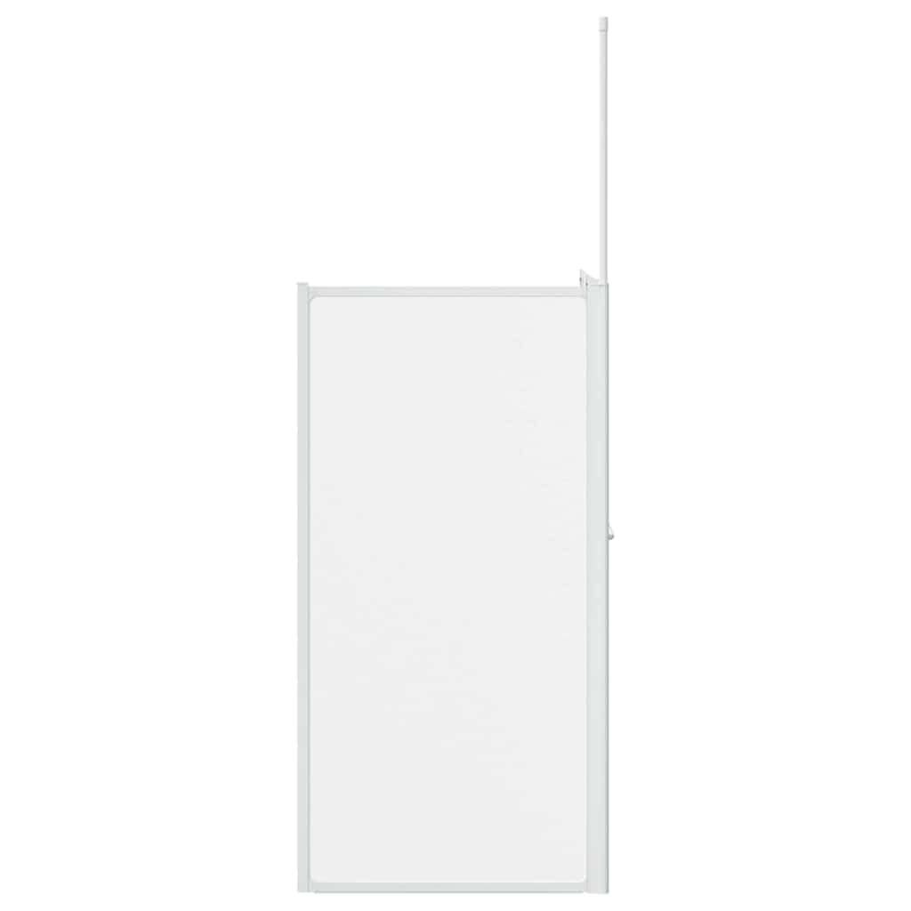 Hothingwell Mampara de Baño Esmerilado 120 x 70 x 137 cm Aluminio | 4 Paneles Plegables, Sello de Goma Inferior, Aluminio y Polipropileno, Control de Salpicaduras